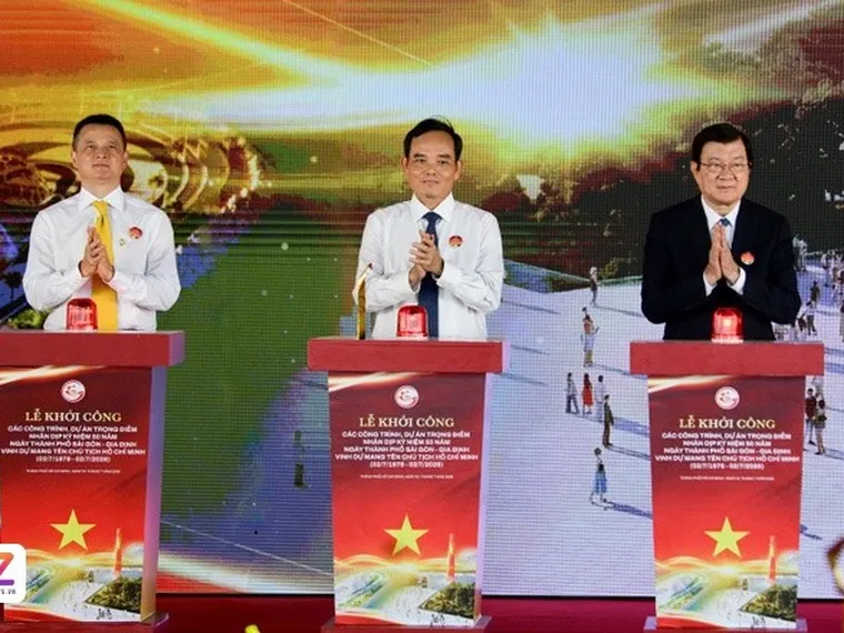 TP.HCM chính thức khởi công 8 dự án, tổng vốn 9,6 tỷ USD